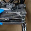 Lateral File Cabinet with 5 Drawers Rolling Filing Cabinets Under Desk Storage Printer Stand with Wheels,Mobile File Cabinet for Home Office,Rustic Brown