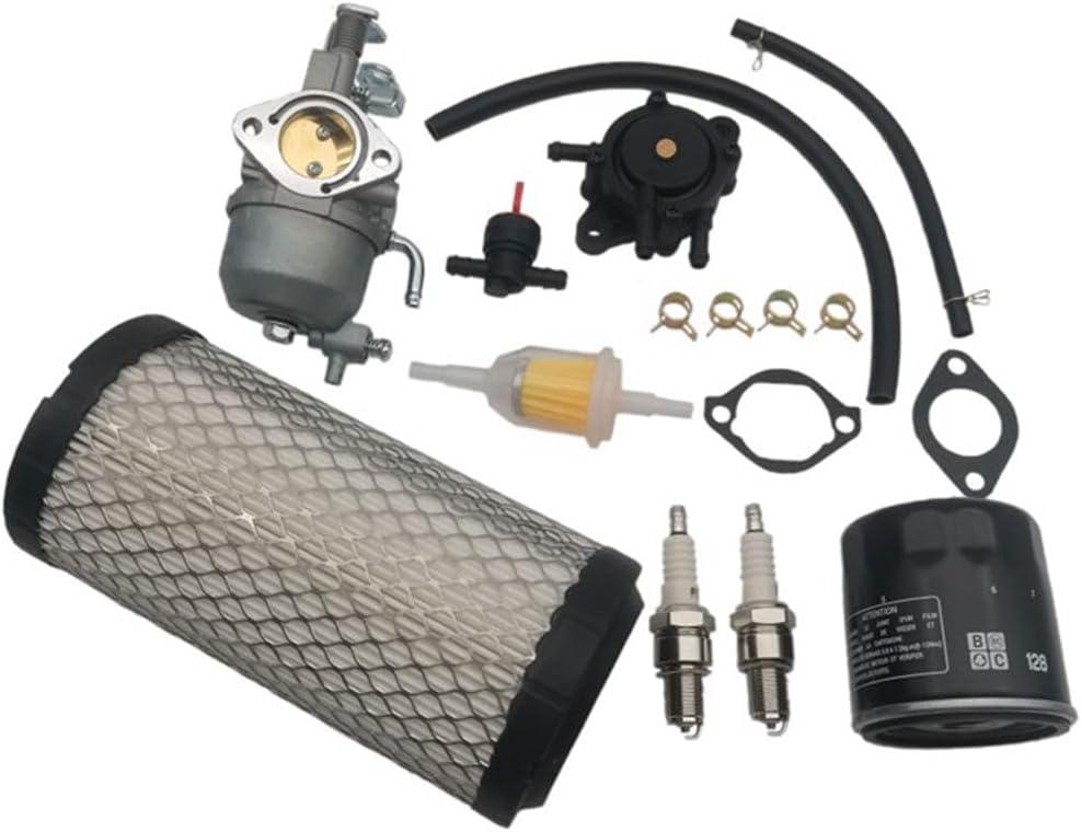 Carburetor Carb Compatible with EZGO RXV 2008 up TXT 2010 2011 2012 2013 2014 2015 Valor 2010 2011 2012 2013 2014,for Kawasaki 13HP Engine 607954 8125 603593 8128 603580 8126 25-376