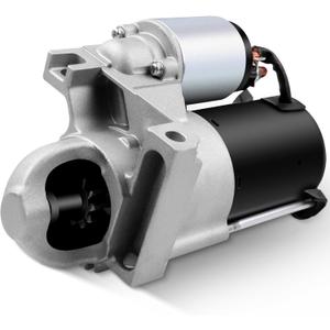New Starter Compatible for Pontiac for Firebird 3.8L 1998-2002 for Pontiac for Grand Prix 3.8L 1998-2008, 1.5kW/12 Volt Starter Motor Replace SDR0046 89017715