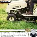 918-04197B Spindle Assembly with 756-04129B Idler Pulley Replaces MTD/Cub Cadet 918-04197B, 918-04197, 918-04197A, 618-04197, 618-04197B, 918-0427, 918-0427C, 618-0427, 618-0324