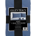 DI ET Quilt Sham Blue 20x36inch