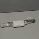 Yes4All Cable Machine Attachment, Double D Handle & Tricep Rope Cable Attachment, Weight Machine Accessories Load 880 LB for Home Gym (H. Metal rotating bar rubber chrome)