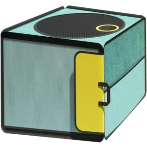 Pet Dog Cat Drying Box, Portable Pet Dryer Cage, Portable Foldable Cat Drying Room Pet Dry Room Pet Hair Dryer, Anti Hair Flying Drying Crate Cage Grooming House Dryer Cage for Pets Cats Dogs(Green)