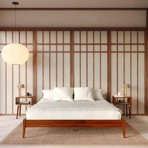 Dinkee Basic Bed Frame Without headboard - Dark Chocolate - King Dinkee Basic Bed Frame Without headboard - Dark Chocolate - King