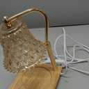 Candle Warmer Lamp, Candle Warmer lamp with Timer & Dimmer, candle warmer, Candle Lamp Warmer Adjustable Height, Dimmable Candle Warmer Lamp with Bulb*2, Natural Wood Base, Gifts for Mom Home Decor