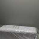 Diaper Genie Platinum Pail (Lilly White) is Made of Durable Stainless Steel and Includes 1 Easy Roll Refill with 18 Bags That can Last up to 5 Months.