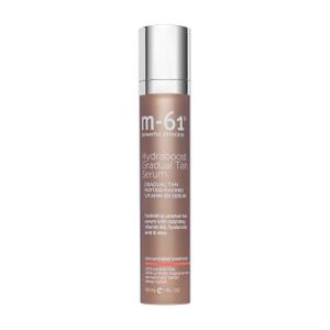 m-61 Hydraboost Gradual Tan Serum | Hydrating Gradual Tan Face Serum For A Streak-Free, Natural-Looking Glow. With Hyaluronic Acid, Peptides, and Vitamin B5. Dermatologist and Allergy Tested - 1 Fl Oz