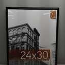 MCS Trendsetter 24x30 Poster Frame Black High-Gloss, Vertical & Horizontal Wall Hanging Large Picture Frame for Photos, Posters & Art Prints (1-Pack)