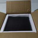 VASAGLE Corner Shelf Wall Mount, 5-Tier Floating Corner Bookshelf, Plant Shelf for Bedroom, Living Room, Bathroom, Home Office, Ink Black