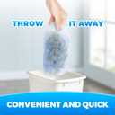 Heavy Duty Duster Refills - Compatible with Swiffer Duster,20 Count 360 Duster Refills with 1 Handle,Unscented Dusters for Cleaning,Dust Remove