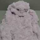 Fluffy Stuffed Animal Storage Bean Bag Chair Cover (No Filler), Faux Fur Comfy Bean Bag Cover for Organizing Plush Toys or Textile, for Adults Teens Kids Girls,purple