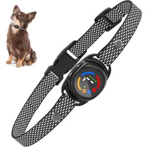 PcEoTllar Bark Collar for Small Dogs 5-15lbs, Anti Barking Collar with 3 Training Modes, No Shock Safe & Humane Dog Bark Collar, 7 Sensitivities, IP67 Level Waterproof