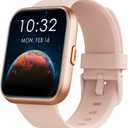 Tensky Smart Watch for Women Android & iPhone, Alexa Built-in, 1.8" Touch Screen Fitness Tracker with Answer/Make Calls, 3ATM Waterproof Heart Rate/Sleep/SpO2 Monitor, Pedometer, 100+ Sport Modes (Rose Pink)