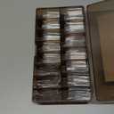 NOVO OVO Sculpted XXL Coffin Nail Tip for Curved Nail Beds, Extra Thick Long False Nails Press on, Full Cover Soft Gel Extension Fake Nail for Acrylic kit, Clear X 15 Sizes 300pcs