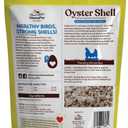Manna Pro Crushed Oyster Shell for Chickens Calcium Supplement for Laying Hens to Support Strong Eggshells Natural Poultry Mineral Feed for Backyard Chickens 5 lb Bag (Yellow)