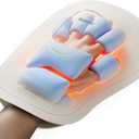Hand Massager with Heat and Air Compression Relaxing Therapy for Arthritis & Carpal Tunnel Relief Ultra-Thin, Cordless Rechargeable with Adjustable Intensity & Temp Presents for Men Women
