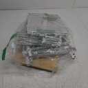 5-Tier Craft Organizer Cart with Wheels,Craft Organizers and Storage with Drawers,Lockable Wheels Rolling Utility Cart with DIY Divider,Office Supply Organizer,Ideal for Studio,Office,Bedroom,White