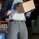 Timberland PRO Men's Timberland Pro Men's 38mm Boot Leather Belt (Black)