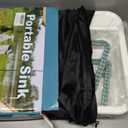 Portable Sink Hand Wash Station, Camping Sink With Electric Pump, Large
