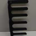 Olympic Barbell Hanger,Garage Gym Bar Wall Rack,Vertical Barbell Mount Rack,Black Powder Coated,Space Saving Commercial or Home Gym Accessory,Holds Under 33mm Bar Size (Black 7 Hooks)