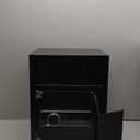 2.6 CUB Depository Drop Safe Fireproof, Front Drop Slot Lock Box with Digital Combination and Anti-Fishing, Silent Deposit Safe Box, Security Money Safe for Cash Slips Expense Business Office Home