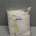 MYSKY HOME Kitchen Curtains 54 Inch Long Small Window Curtains for Bathroom Cafe Bedroom Yellow Pom Pom Curtains for Nursery Boys Room Rod Pocket 2 Pieces Drapes 52 x 54 inch Length