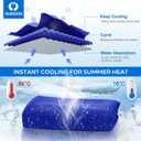 Sukeen 4 Pack Cooling Towel (40"x12"),Ice Towel,Soft Breathable Chilly Towel,Microfiber Towel for Yoga,Sport,Running,Gym,Workout,Camping,Fitness,Workout & More Activities
