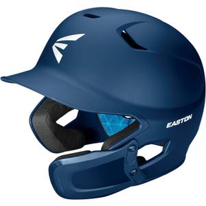 Easton Z5 2.0 Baseball Batting Helmet | Reversible Jaw Guard Included (Junior (6"- 7"), Navy)