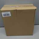 Lanpn 4 Pcs 6" Large Christmas Ornaments, Oversized Velvet Xmas Tree Ball, Big Flocked Christmas Tree Ornament, Shatterproof Plastic Balls for Yard Lawn Holiday Hanging Decor, Neutral Color (Beige-Brown-Dark Green)