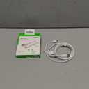 Belkin USB A to USB C Cable, 6.6ft, 15W - Type C Charger, iPhone Charger Cord, Soft, Braided, Flexible for iPhone 16 & 15, Galaxy S25, Pixel 9, iPad Pro, Airpods Pro, Switch & More - White