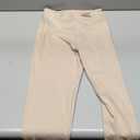 DHSO High Waisted Leggings for Women  Full/Knee Length Capri Tummy Control Buttery Soft Yoga Pants for Workout Athletic (Small-Medium, Light Khaki)