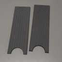 Kitchen Sink Splash Guard  Stone Diatomite Faucet Drying Mat, Modern Kitchen & Bathroom Sink Accessories for Counter (Dark Grey, 23.6"x3.9")