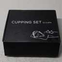 Cupping Therapy Set w/ 12 Massage Cups for Back Pain Relief Physical Therapy with Hand Pump