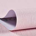Haimin Grasscloth Wallpaper Textured 24in X 393in Fabric Contact Paper Pink Wall Paper Textured Linen Peel and Stick Self-Adhesive Thick Vinyl Embossed Film Wallpaper (Pink)