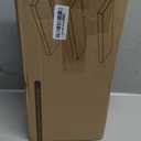 BAYKA White Floating Shelves for Wall – Rustic Wood Wall Shelves with Metal Brackets for Bathroom, Bedroom, Kitchen, or Living Room Decor Organization – Set of 3, Sturdy Storage with 22lb Capacity (15.7inches, C. White - Modern Minimalist Style)