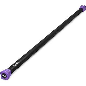Yes4All Total Body Workout Weighted Pilates Bar, Body Bar For Exercise, Therapy, Aerobics, and Yoga, Strength Training, 20lbs