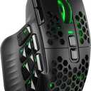 SOLAKAKA SM809 MMO Gaming Mouse Wired RGB with 9 Side Buttons, 22800 DPI High Precision Sensor Optical Ergonomic Gamer Mouse,16 Programmable Custom Macro Shortcuts Remapping PC Gaming Mice for Windows (Black)