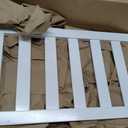 Dream On Me Convertible Crib Toddler Guard Rail in White, Compatible with Select Dream On Me Cribs, Crib to Toddler Bed Conversion, Easily Attachable (21.25L x 1.2W x 12.25H), 1 Count
