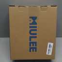 MIULEE Natural Linen Polyester Tablecloth 60x104 Inch Rectangle Table Cloth Waterproof,Stain Resistant & Wrinkle Resistant for Dining Party Wedding