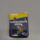 PAPLUS 3 Pairs Plantar Fasciitis Socks Women & Men - Ankle Compression Sleeve for Sprained Ankle, Heel Spur & Arch Support - Foot Brace for Achilles Tendonitis Relief, Arthritis Pain (Large)