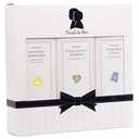 Noodle & Boo Starter Set, Newborn Baby Gift; Super Soft Baby Lotion and Newborn 2-in-1 Hair & Body Wash, 8 Oz of each, Navy/Pink