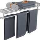 Alise Towel Rack,Towel Holder Towel Shelf with Double Towel Bars for Bathroom Lavatory,SUS 304 Stainless Steel Wall Mount Towel Hanger Storage,32 Inch Brushed Nickel