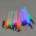 LED Glow Sticks Mini Flashlights Reusable with 1 Modes, 10-packs Assorted Colors Light Up Toys Bulk Party Favors Perfect for Concert, Birthday Party, Festivals Decoration Wedding