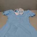 Alice In Wonderland Costume Blue Dress White Apron Girls Size L New Without Tags