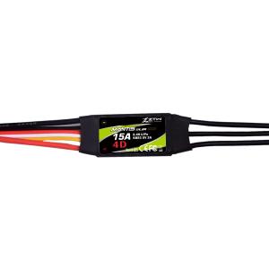 ZTW Mantis Slim G2 15A ESC 2-4S SBEC 5V/3A Speed Control for RC Airplane Fixed-Wing Indoor F3P 3D 4D Flying