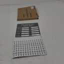 Magnetic Changeable Business Hours Sign, Metal Hours of Operation Signs for Business, Store Hours Sign for Glass Door or Window (BLACK)