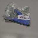 Imlike Handheld Badge Slot Hole Punch: Slot Puncher for PVC ID Card, Business Card, Name Tag and Luggage Tag, 19/32" x 5/32" Hole, All Metal Construction