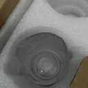 Glass Cups with Bamboo Lids and Straws - 16 oz Iced Coffee Cups, Vintage Ribbed Drinking Glasses, Tumbler for Juice, Beer, Coffee, Milk, Cocktail, Water (2 Pack) (Clear)