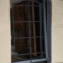 2-Tier Spice Rack Industrial Counter Shelf Desktop Storage Organizer Standing Seasoning Rack for Countertop Kitchen Office Living Room Desktop Rustic Brown