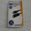 PHILIPS DisplayPort to HDMI Adapter, Unidirectional, Works with Laptops, Tablets, Full HD 1080p, 4K Ultra HD, Mac and PC Compatible, Compact Design, Portable, Black, SWV9200G/27